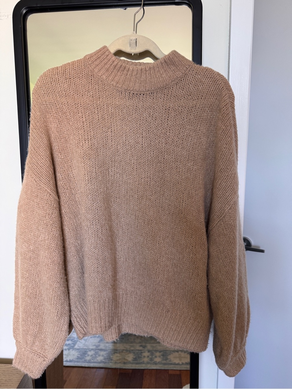 Naadam Mockneck Sweater - XS